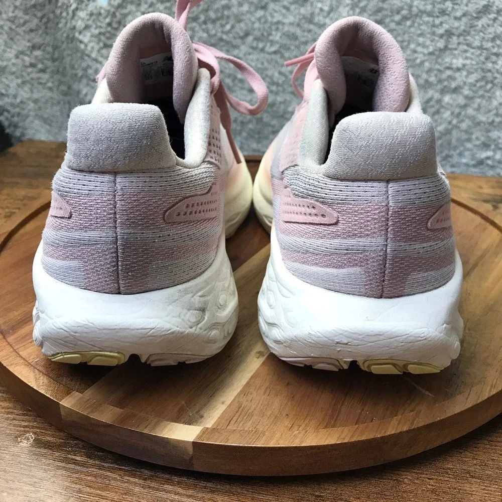New Balance Fresh Foam X 1080v13 Womens 10.5 2A Narrow Pink Running Sneakers - Picture 9 of 14